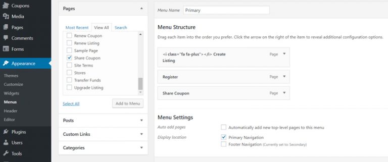 Adding share coupon clipper AppThemes Docs