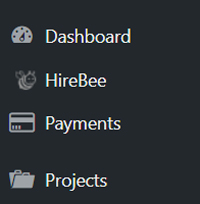 hire-bee-dashboard-menus