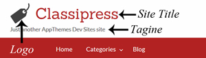 classipress-site-title-tagline