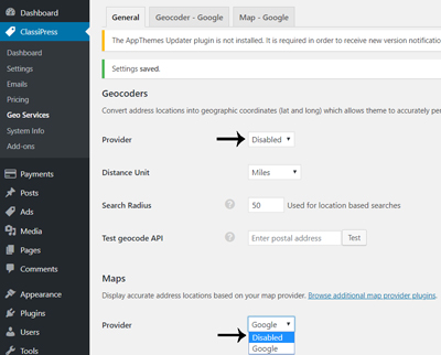 disabling-maps-classipress